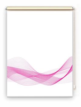 Rollo Stream Horizon Magenta, Rollo, Motivrollo, Rollo mit Druck, Fotorollo, bedrucktes Rollo, Fensterrollo,verdunkelndes Rollo, Sonnenschutz Rollo